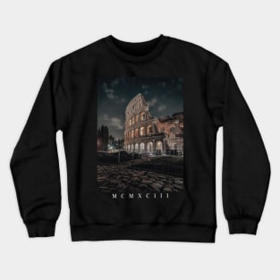 Roman Coliseum streetweart art, aesthetic Crewneck Sweatshirt